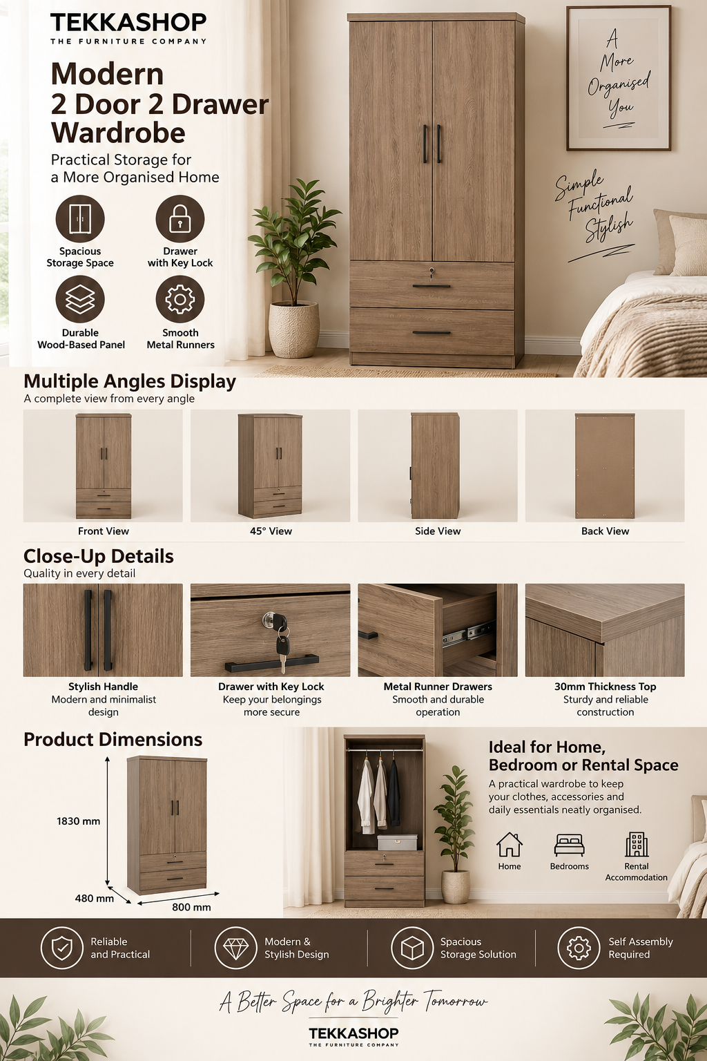 drawer wardrobe