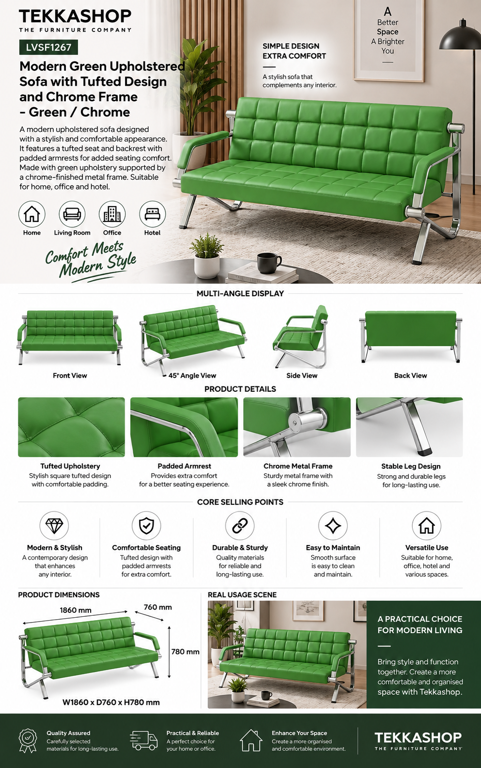 Sofa 3 seater
