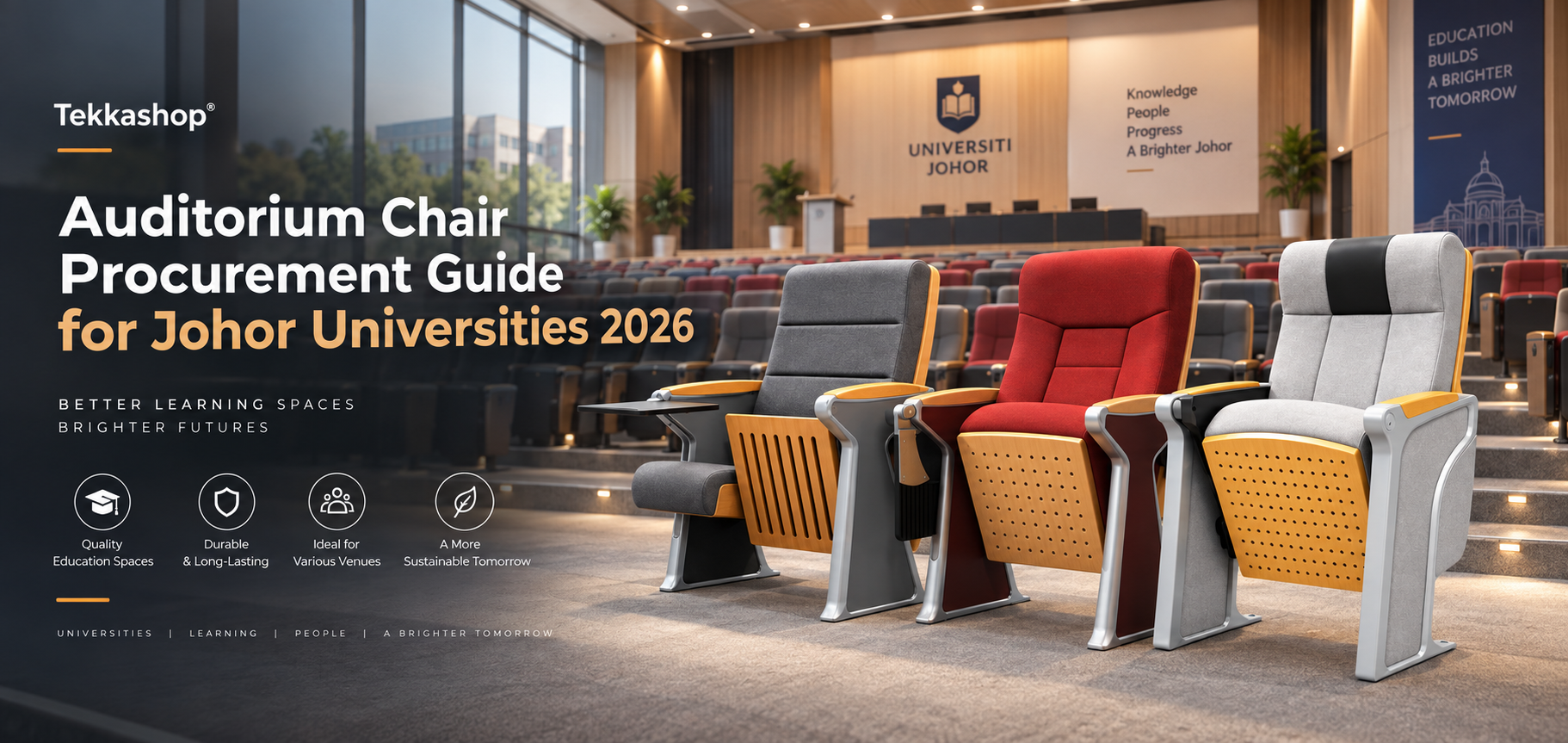 Auditorium Chair Procurement Guide for Johor Universities 2026
