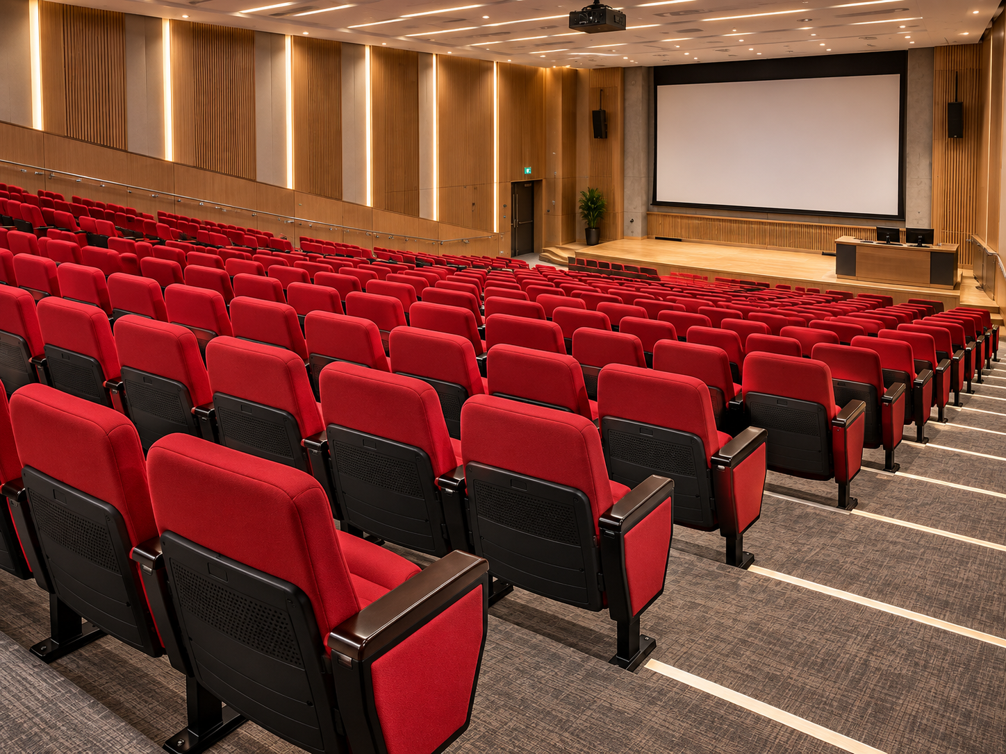 University Lecture Hall Chair Movie Theatre