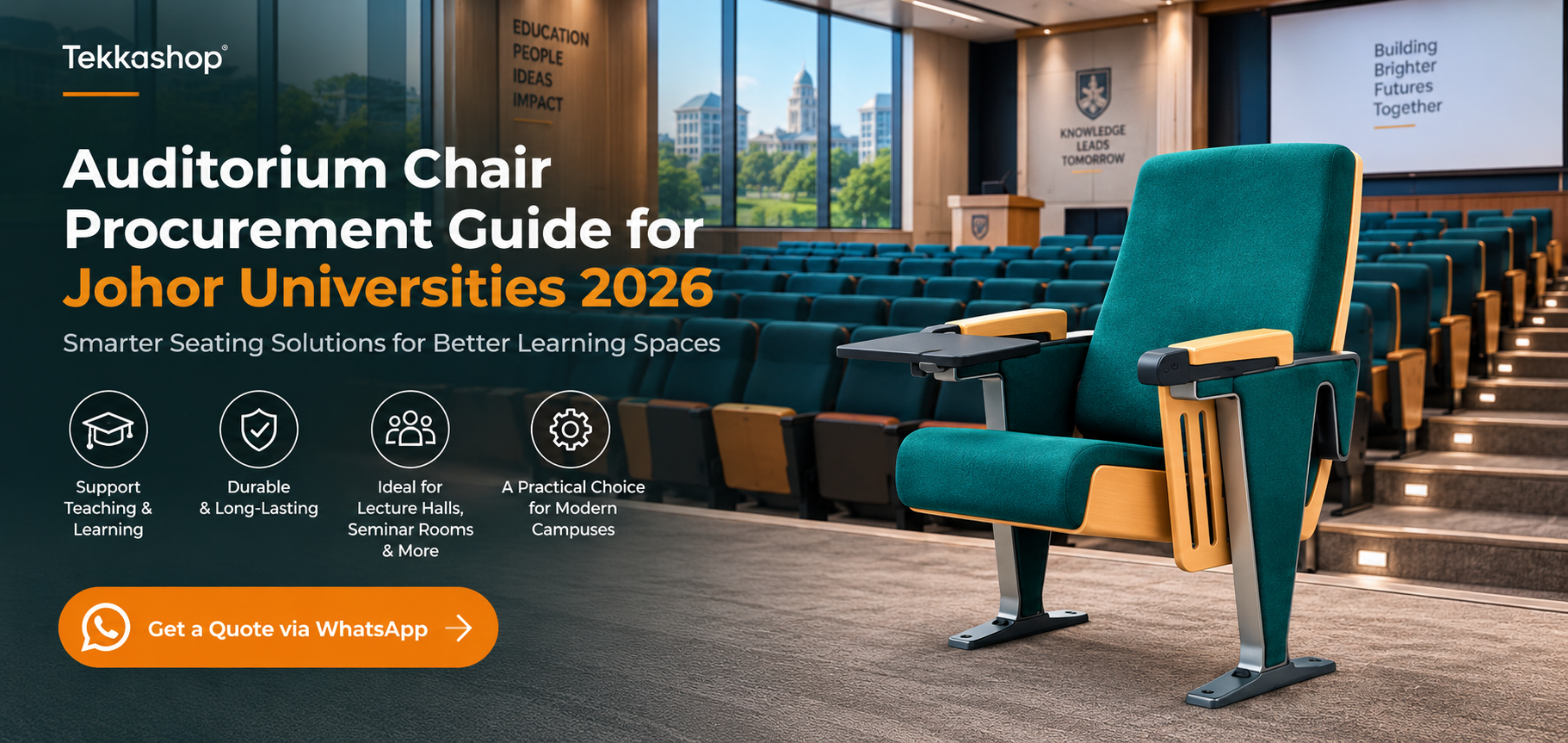 Auditorium Chair Procurement Guide for Johor Universities