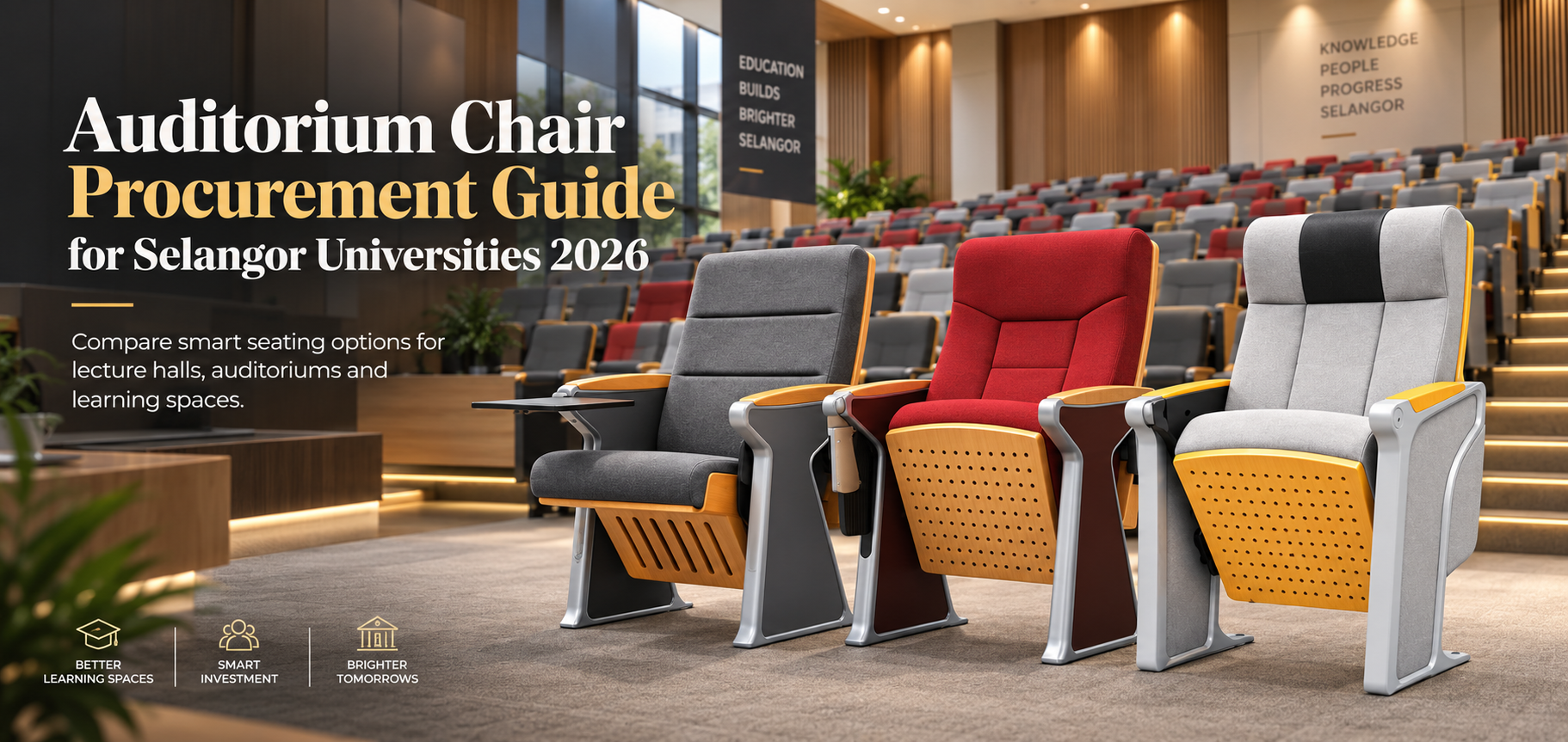Auditorium Chair Procurement Guide for Selangor Universities
