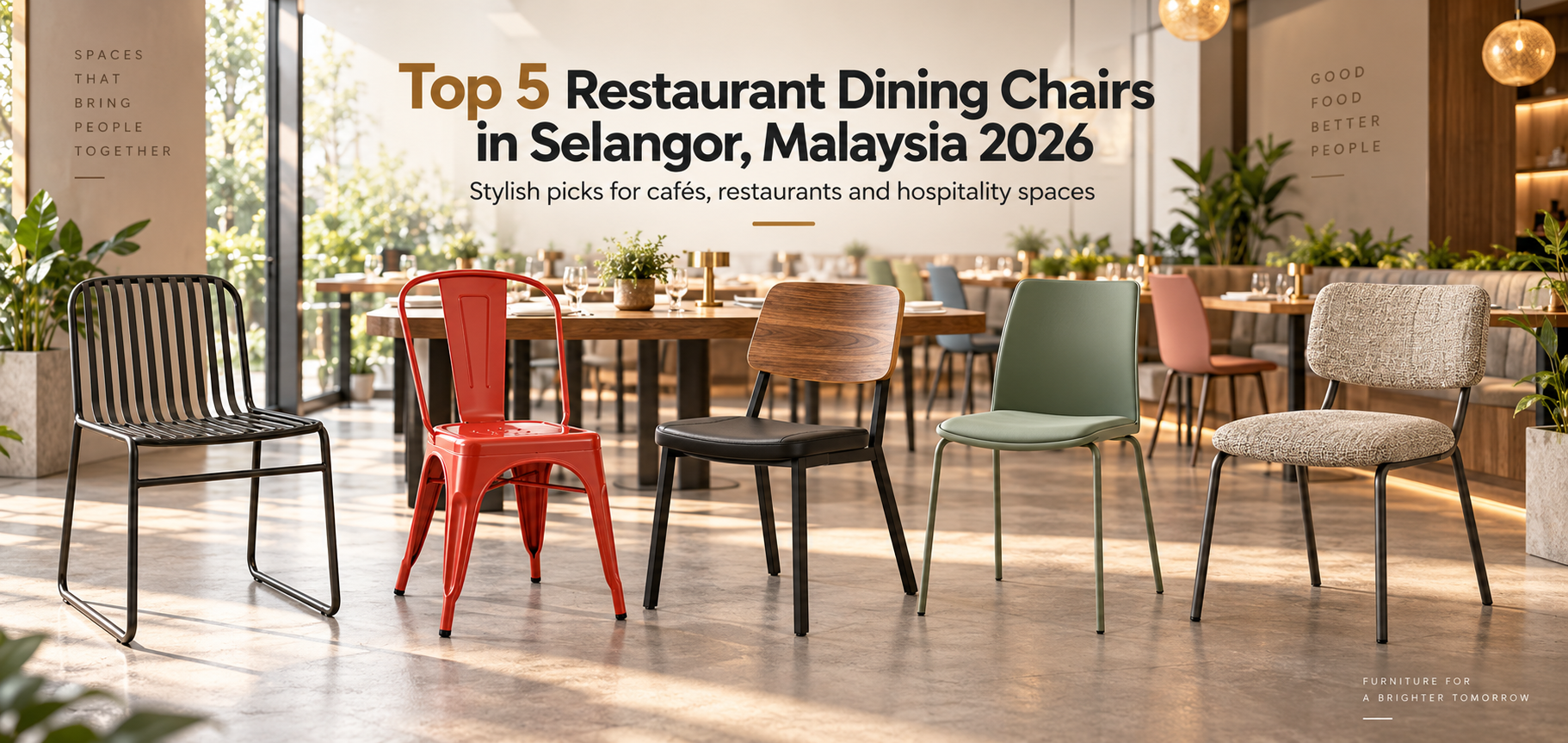 Top 5 Restaurant Dining Chairs in Selangor, Malaysia 2026