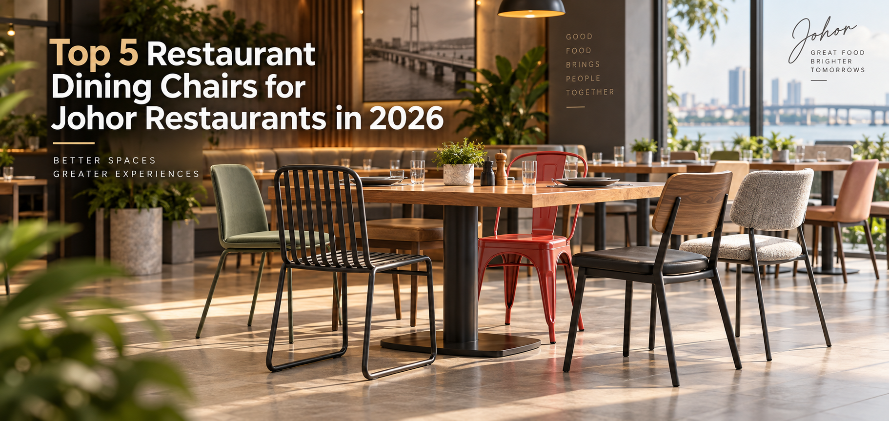 Top 5 Restaurant Dining Chairs for Johor Restaurants in 2026