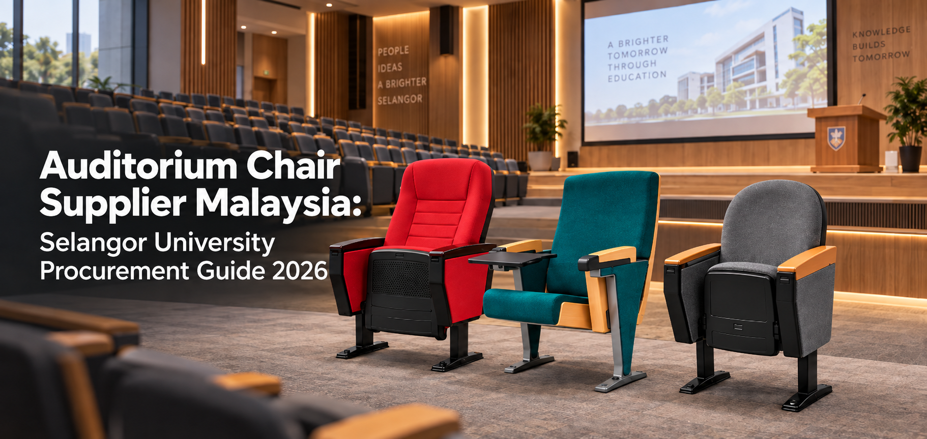 Auditorium Chair Supplier Malaysia: Selangor University Procurement Guide