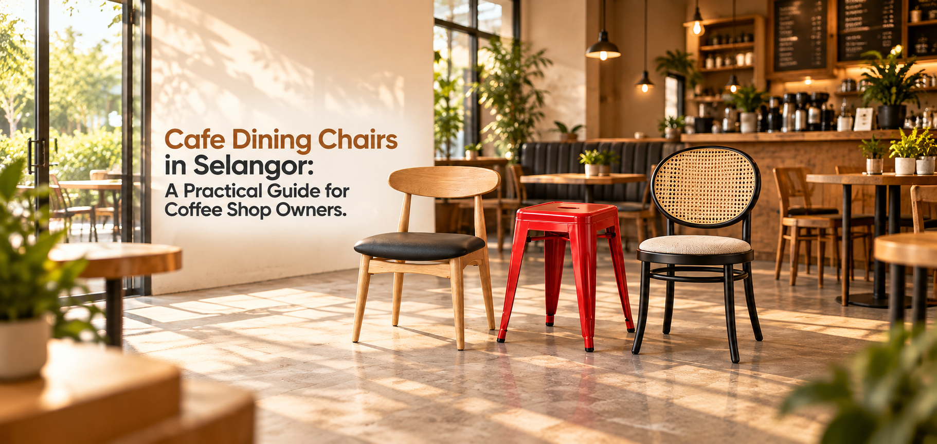 Cafe Dining Chairs in Selangor: A Practical Guide for Coffee Shop Owners