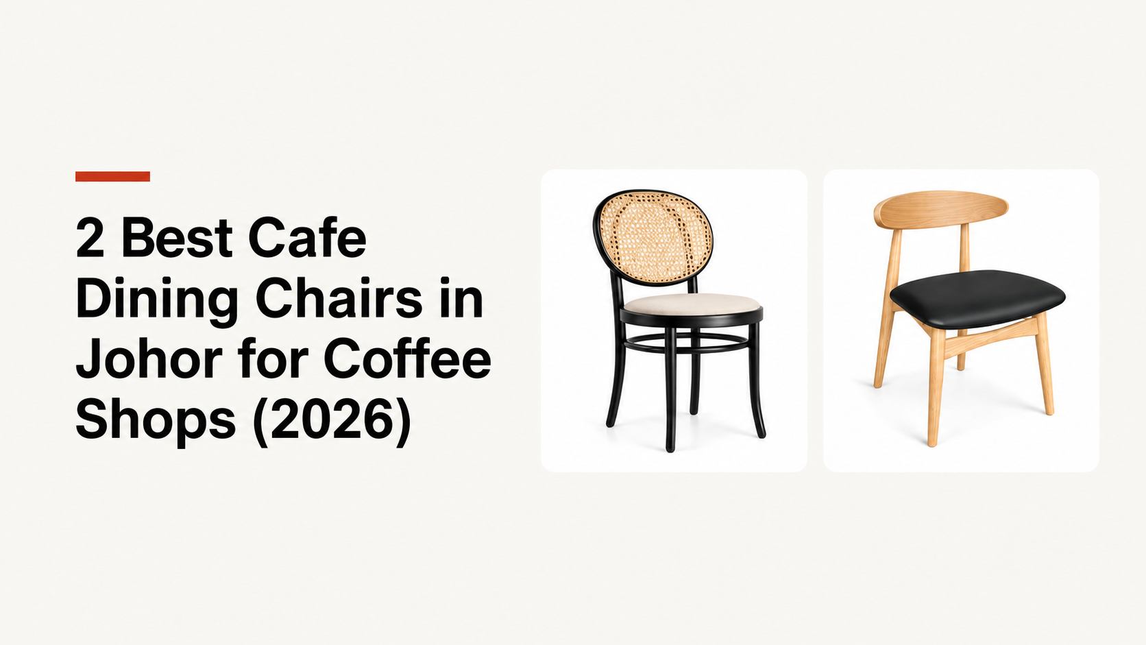 Best Cafe Dining Chairs in Johor