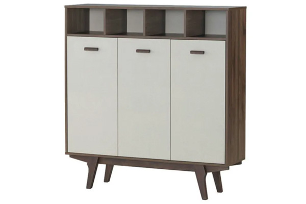  Modern Design Living Room Shoes Storage Cabinet Rack With Swing Doors