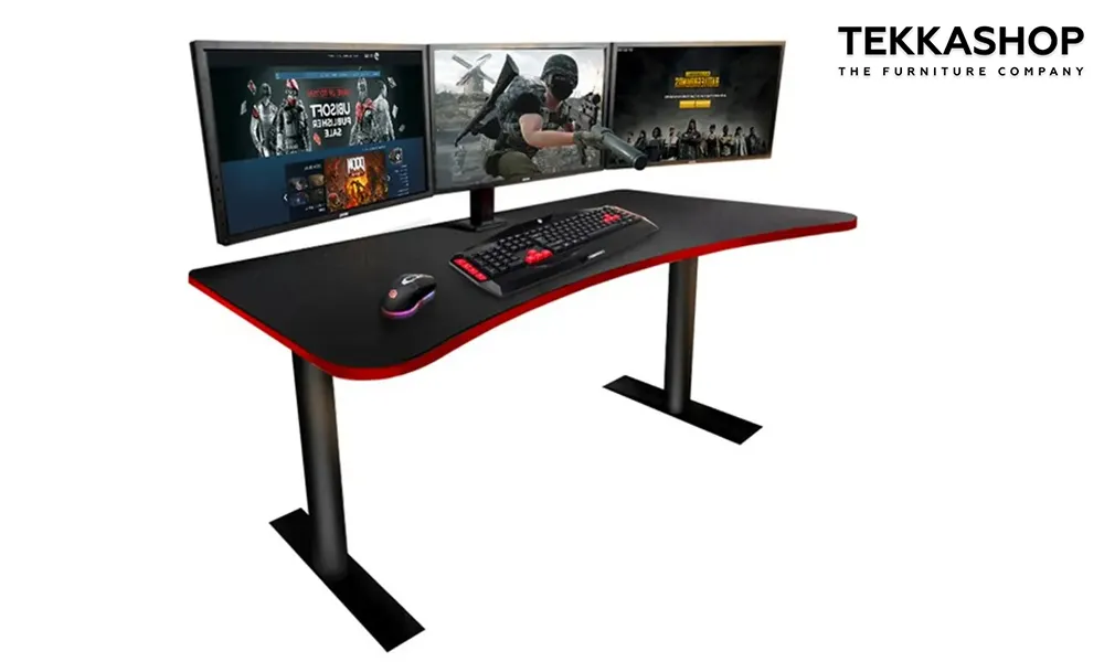 Tomaz Armor Gaming Table 140cm (Black), Furniture & Home Living