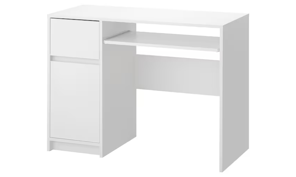 Ikea Ejler white study table