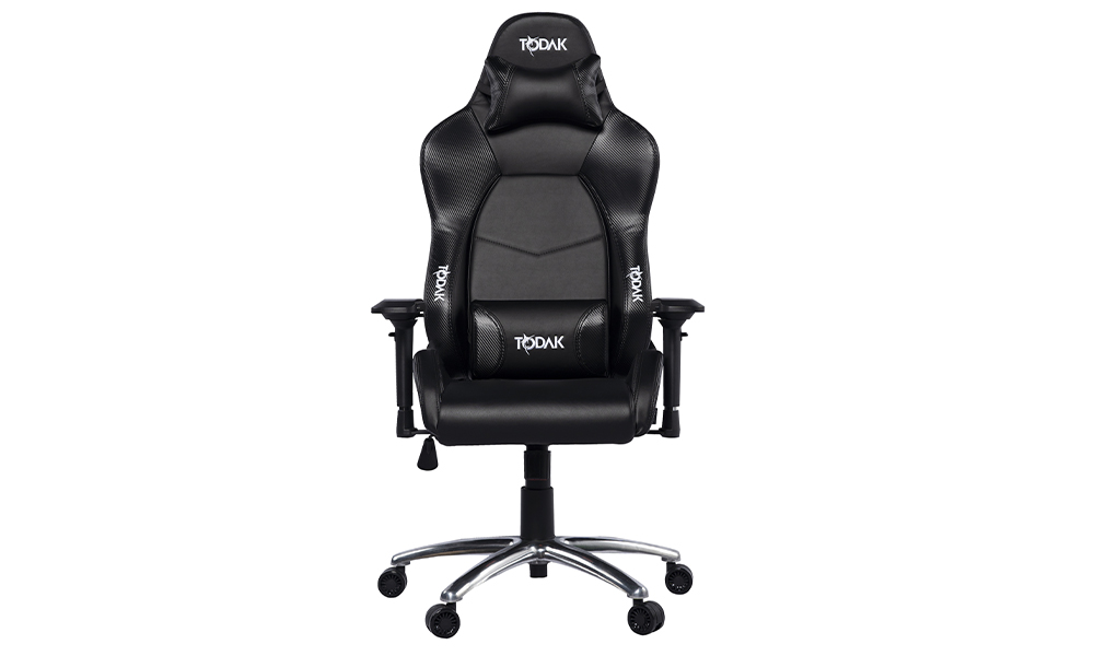 Black leather todak gaming chair