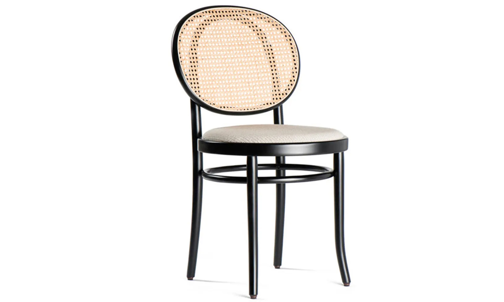 Tekkashop contemporary classic rattan dining chair