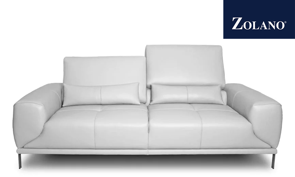 Zolano 2888 Mullagir white leather sofa