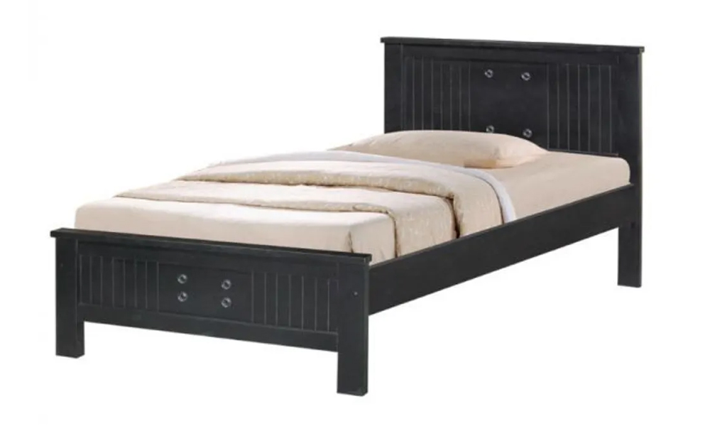 Tekkashop MXBF1165 Classic Elegant Style Super Single Bed
