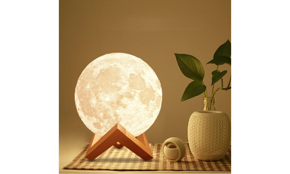 LED Moon Light Lamp Lunar Light Lamp Study Lamp Bedroom Led Bed Lamp Desk Lamp