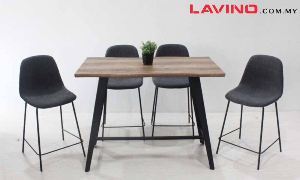 1.2M Water Proof And Melamine Table Top Island Set EDWD 4057+4058 Lavino