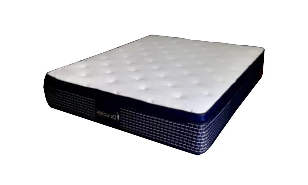 Tekkashop FDMT3665W Modern Style High Density Foam Spinal Care Support Mattress (King/Queen) in White 