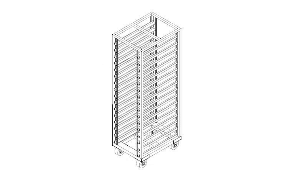 SS MOBILE COOLING RACK - Kitchen Arena