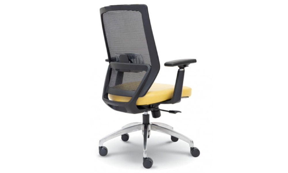 Tekkashop MXOC1248 Breathable Wire Mesh Based Medium Back Swivel Office Chair with Lumbar Support