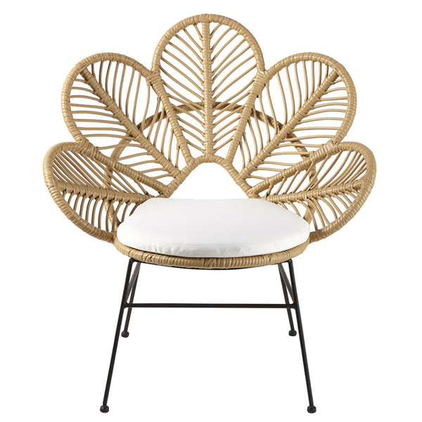 Peacock Rattan Diner Chair for Cafe Use in Malaysia 2022