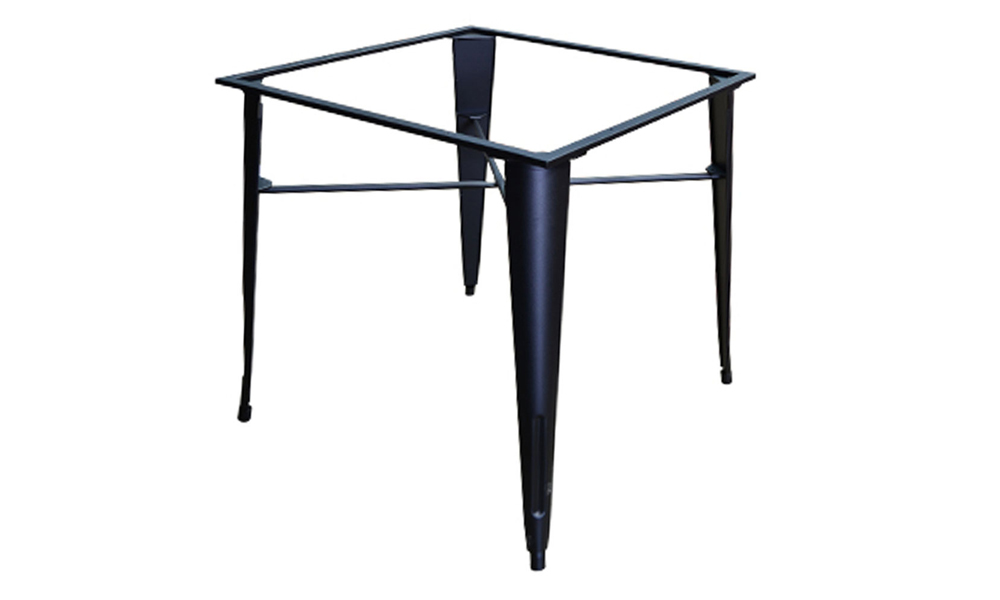 Modern Style Square Mild Steel 4 Legs Dining Table Base in Malaysia 2022