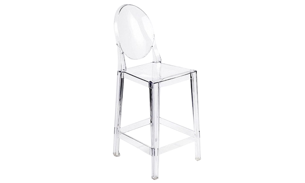 Modern Contemporary Design Transparent Acrylic Bar Cafe Stool in Malaysia 2022