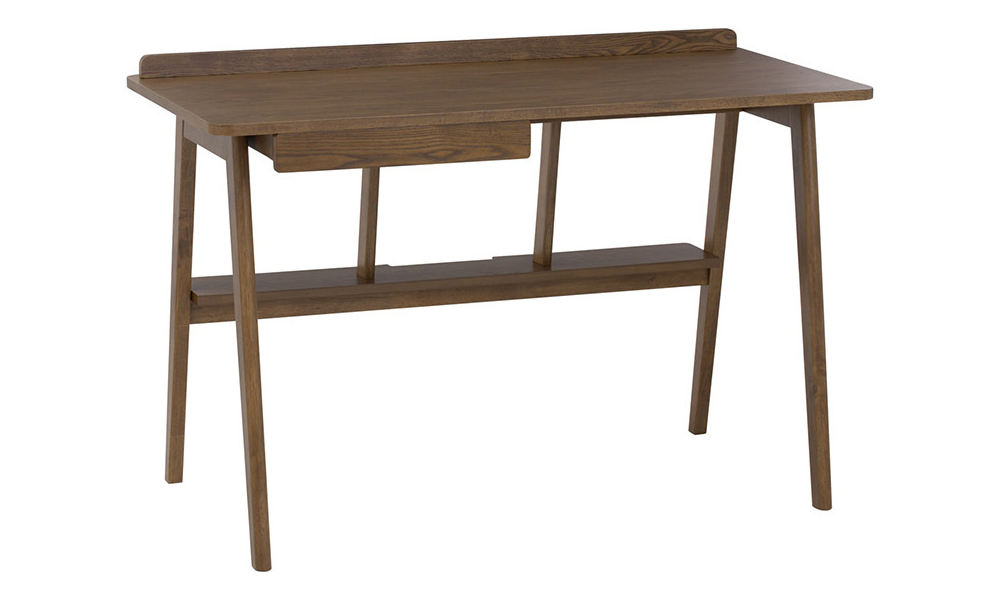 Oak Wood Retro Style Dressing Table
