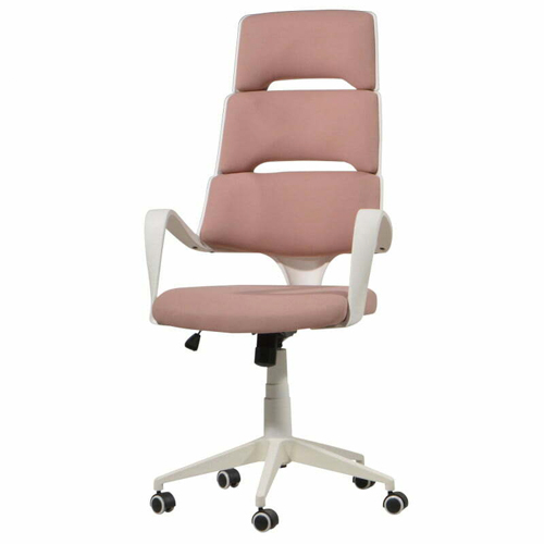 High Adjustable Cushion Seater Study Office Chair with Fishbone Backrest