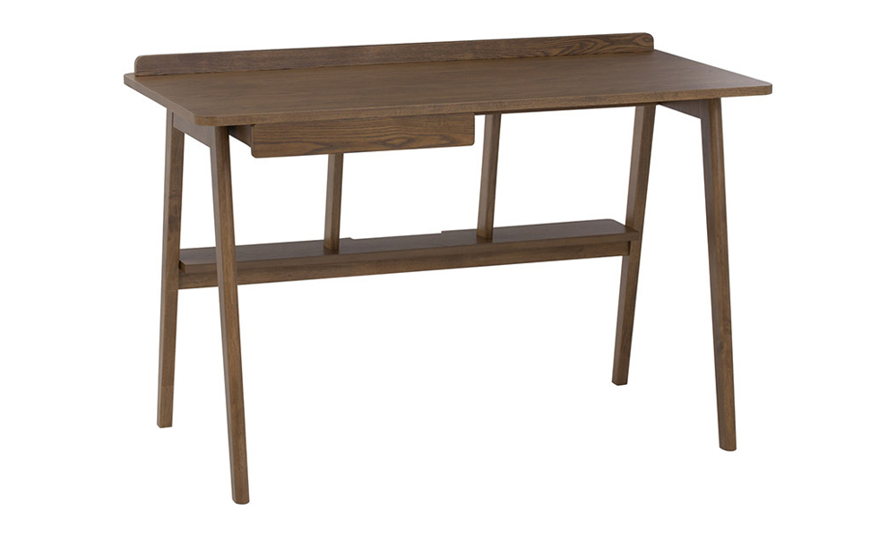 Tekkashop FDWD1267W Retro Style Working Desk in Cocoa