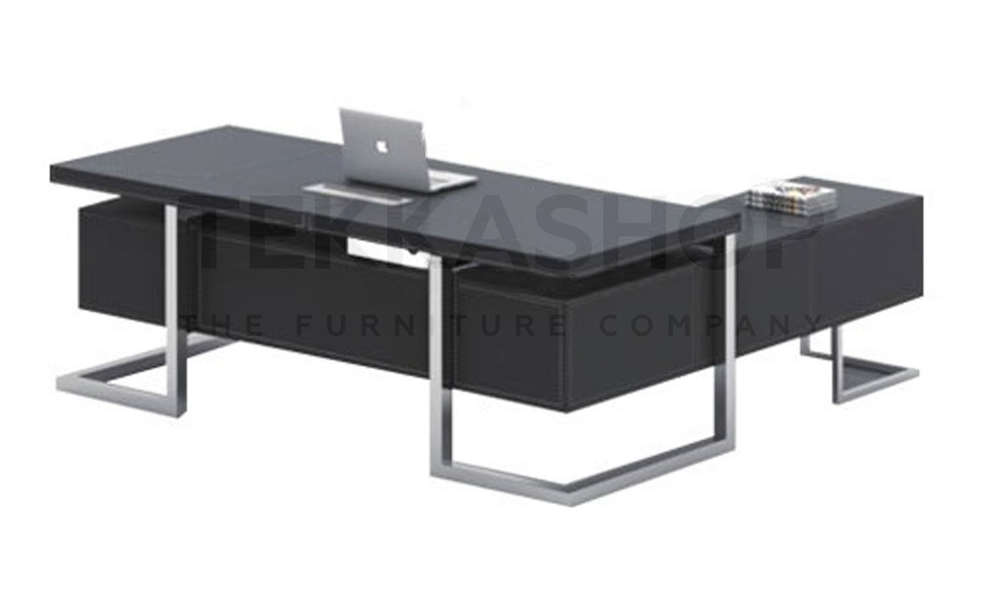 Tekkashop OPDTIPB18 L-shaped Luxury Director Table