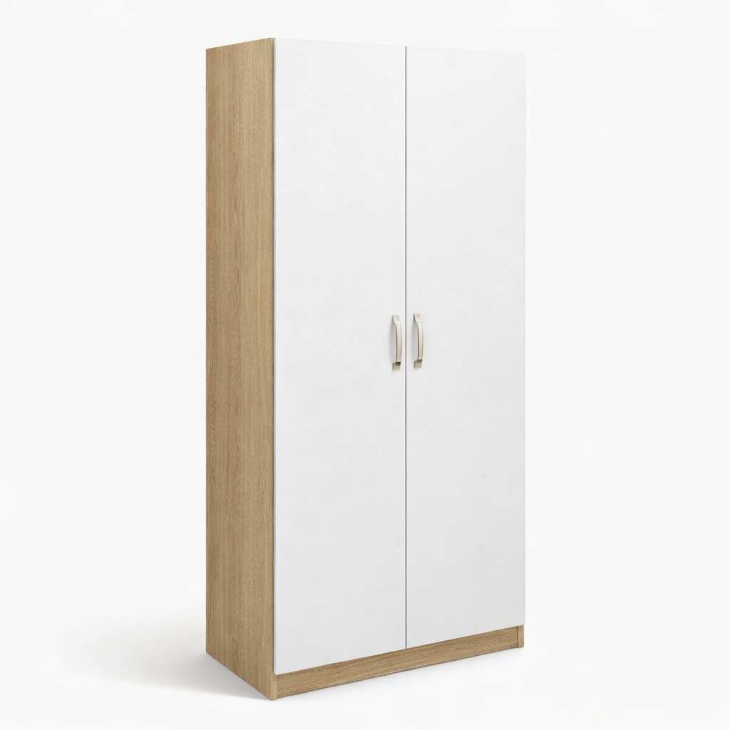 white oak wardrobe