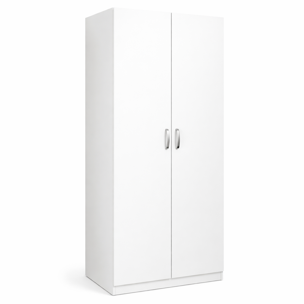 white wardrobe