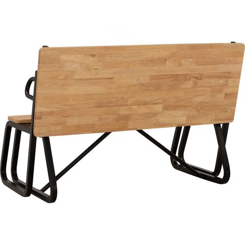 Tekkashop FDOB2417 Versatile Outdoor Transformable Single Bench and ...