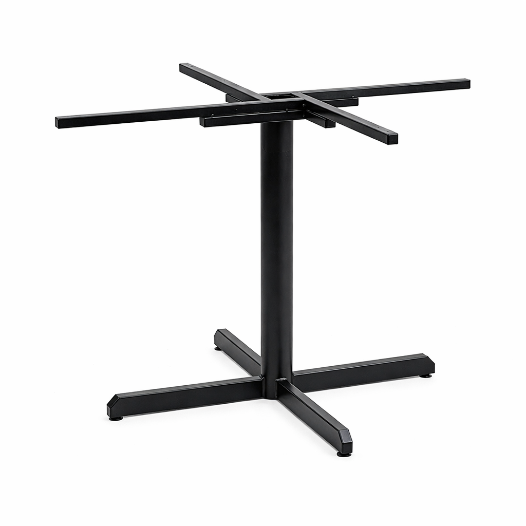 Minimalist black table base design