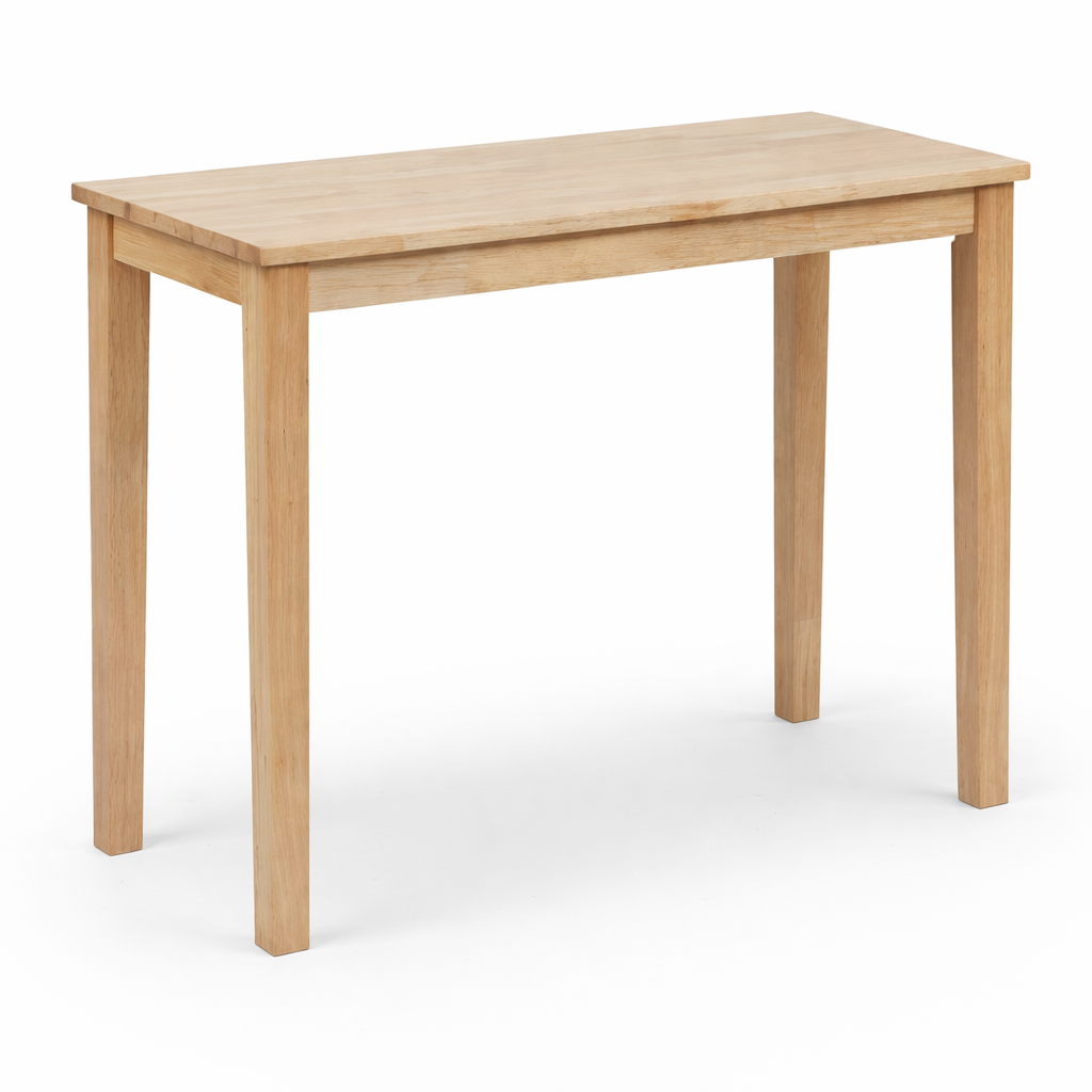 Modern rubber wood console table