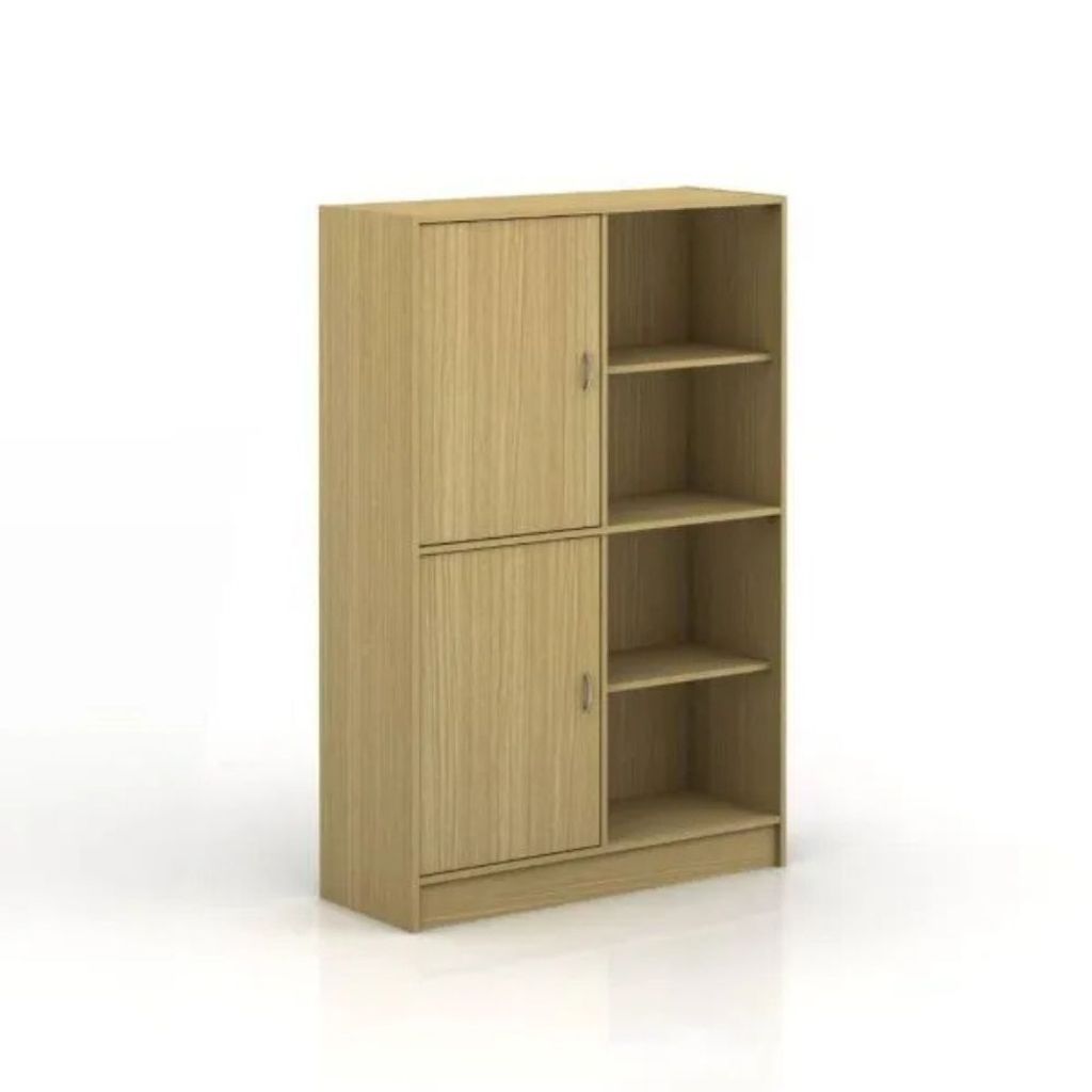 STORAGE CABINET-LIGHT WOOD