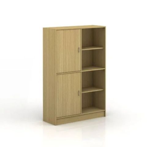 STORAGE CABINET-LIGHT WOOD