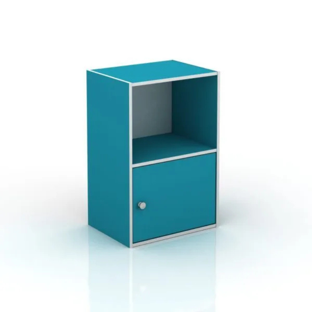 storage cabinet - blue