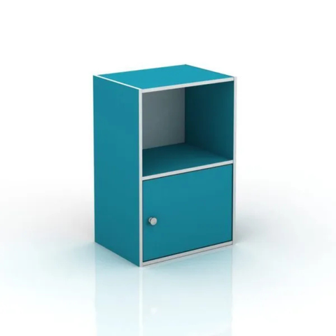 storage cabinet - blue