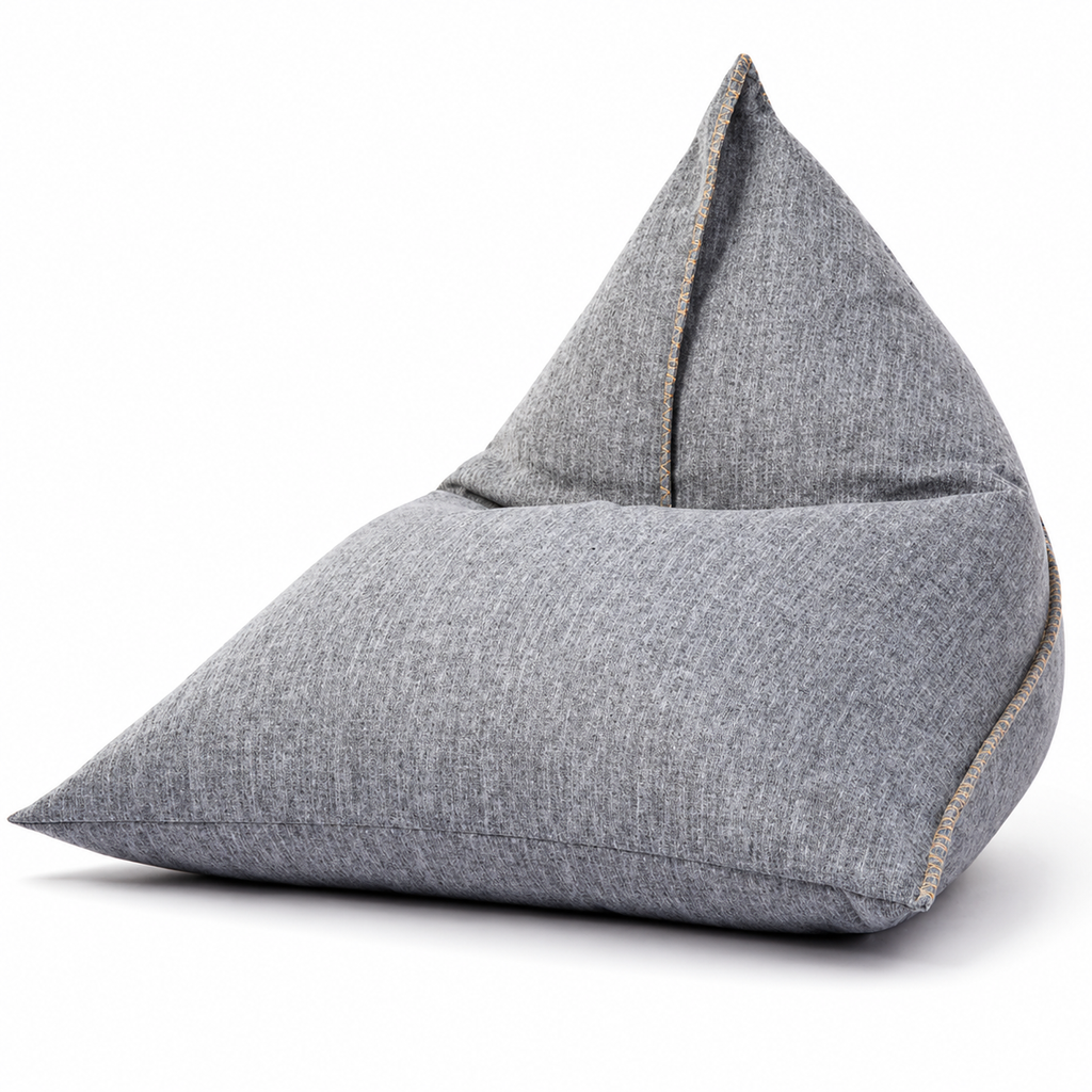 triangle sofa grey