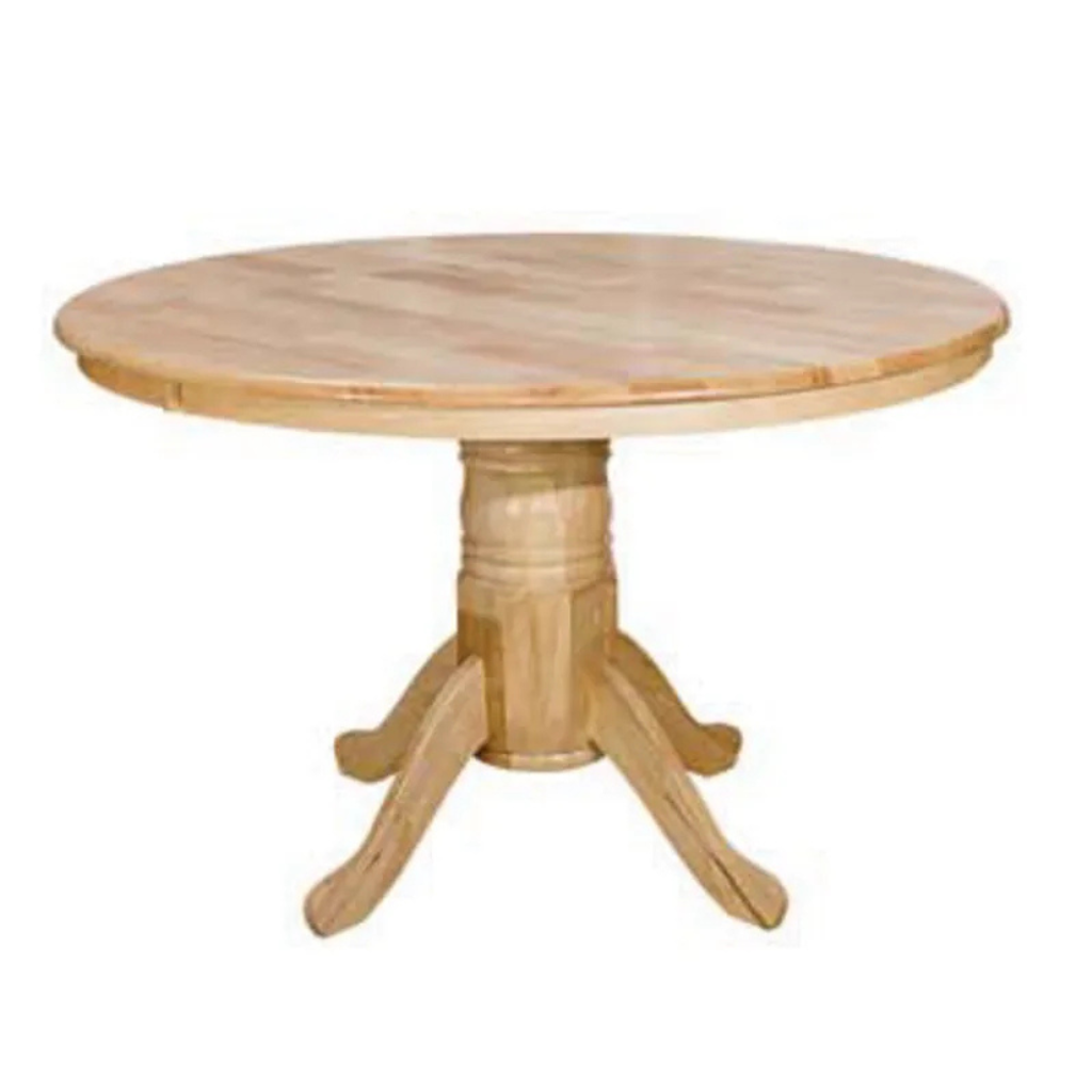 windsor round dining table-natural