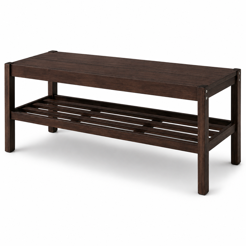 wood bench
