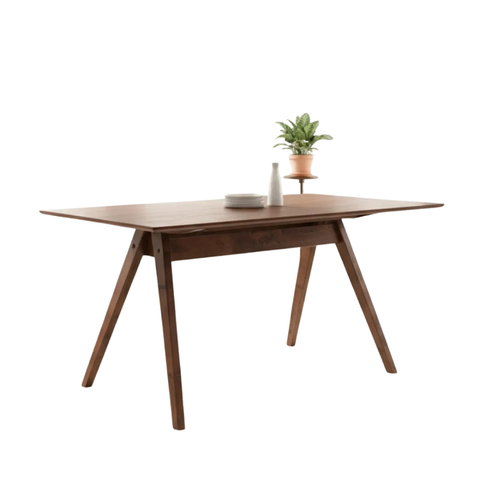 HARRY RECTANGULAR DINING TABLE - WALNUT
