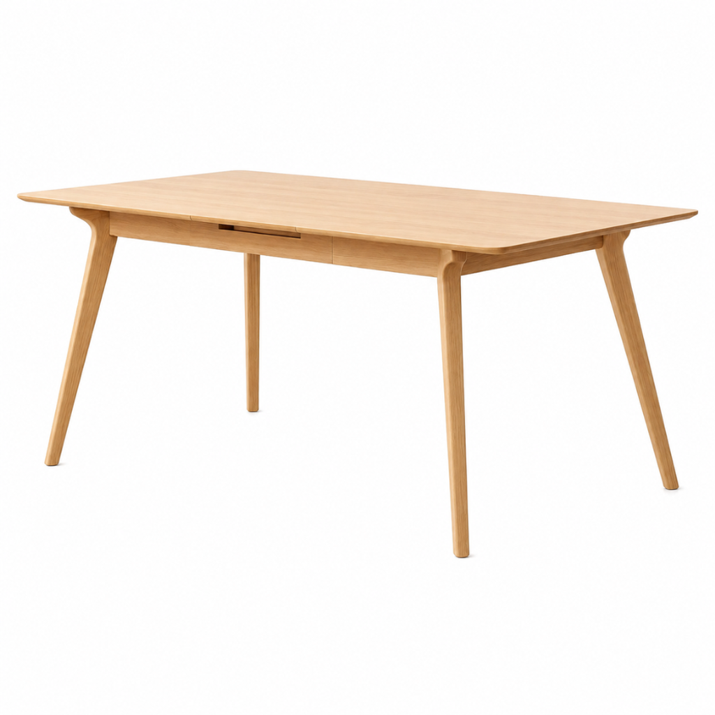 IVY RECTANGULAR DINING TABLE - LIGHT WOOD
