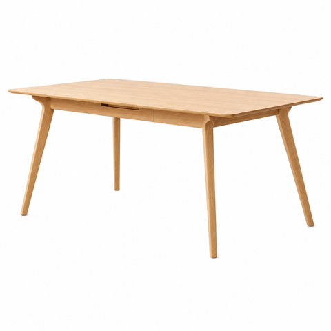IVY RECTANGULAR DINING TABLE - LIGHT WOOD