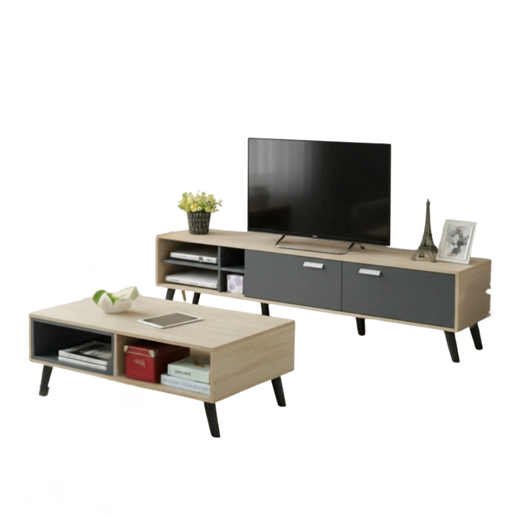 2IN1 COFFEE TABLE_TV CABINET