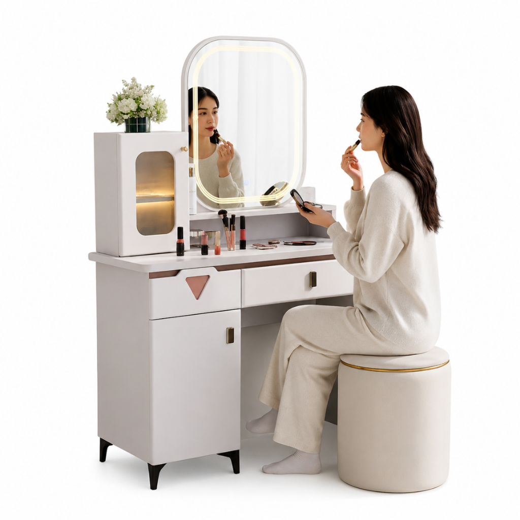 A06 LED DRESSING TABLE SET