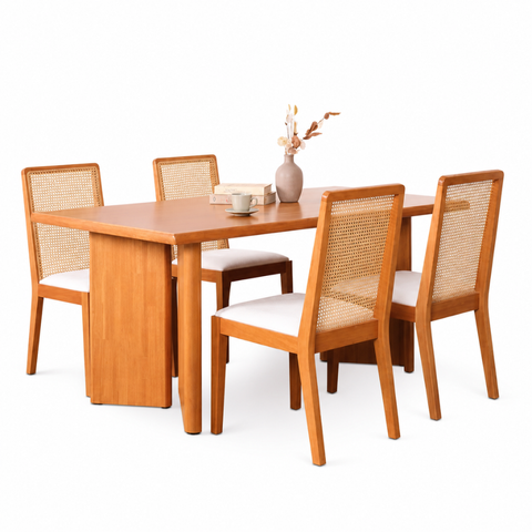 MAVIN 4 SEATER DINING SET
