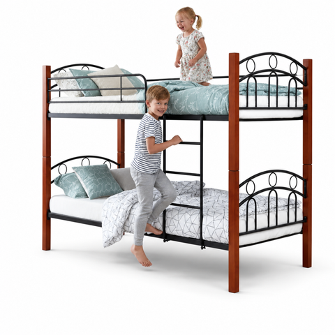 ASTRORIA WOODEN DOUBLE DECKER BEDFRAME