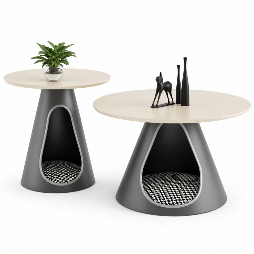 ROUND DUAL NEST COFFEE TABLE